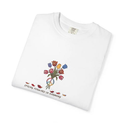 Floral Bones Tee  'Strong Through It All' Graphic T‑Shirt